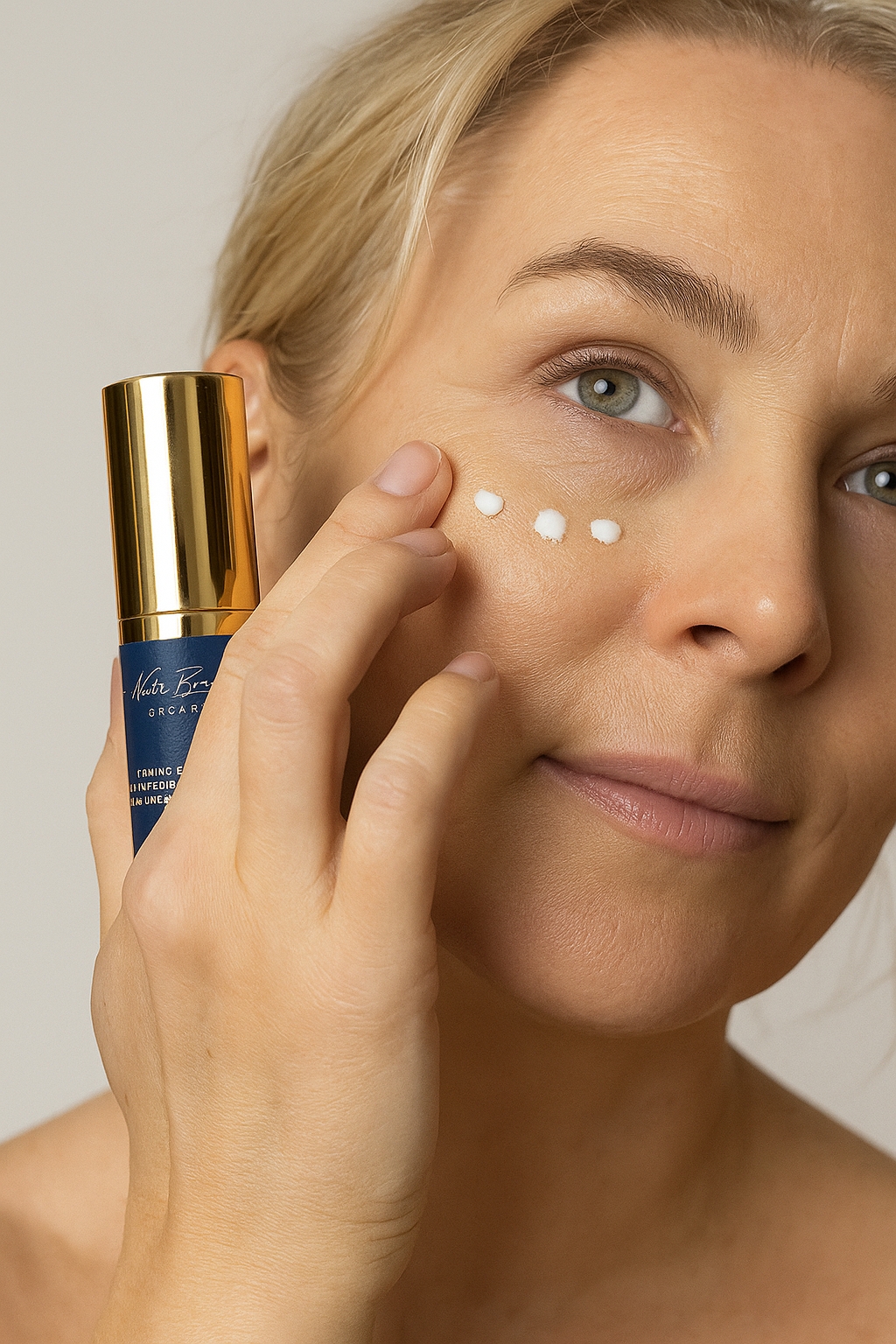 Firming Eye Cream with Hyaluronic Acid and Flower Extracts, 15ml