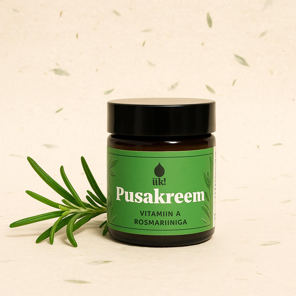 Detangling Cream for Hair with Vitamin E and Rosemary, 30ml-Vegan, 100% Natural