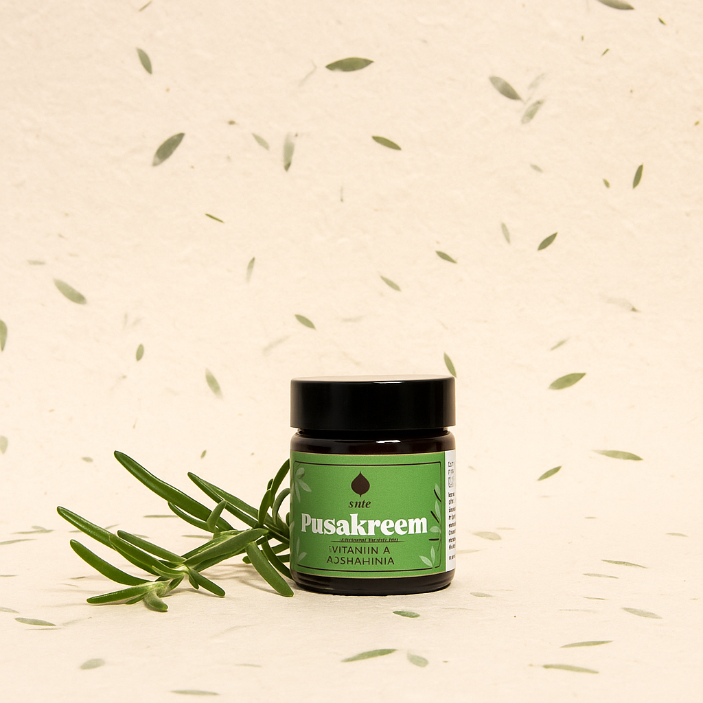 Detangling Cream for Hair with Vitamin E and Rosemary, 30ml-Vegan, 100% Natural