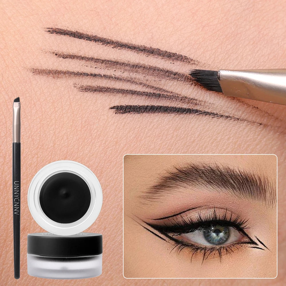 2-in-1 Waterproof Eyeliner & Eyebrow Gel