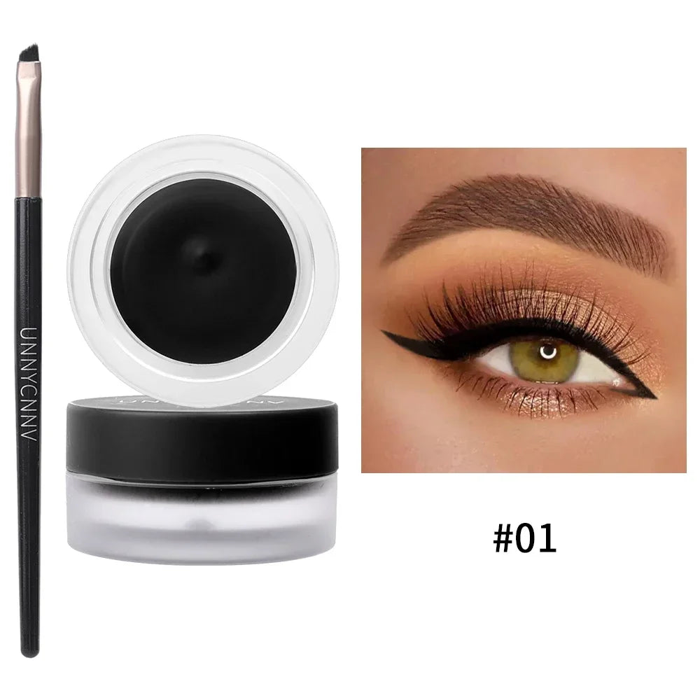 2-in-1 Waterproof Eyeliner & Eyebrow Gel