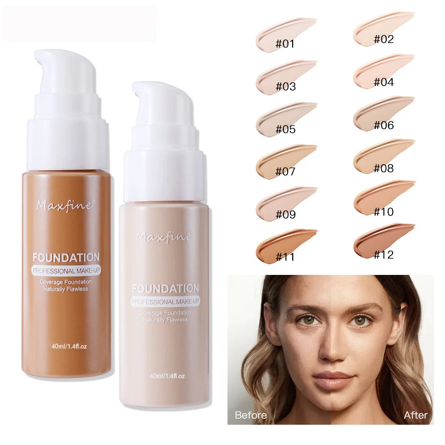 Liquid Foundation & Concealer