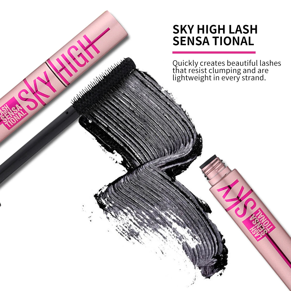 Mascara - Waterproof, résistant à la transpiration