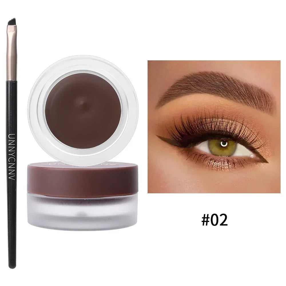 2-in-1 Waterproof Eyeliner & Eyebrow Gel