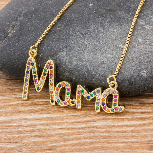 'Mama' Letter Necklace