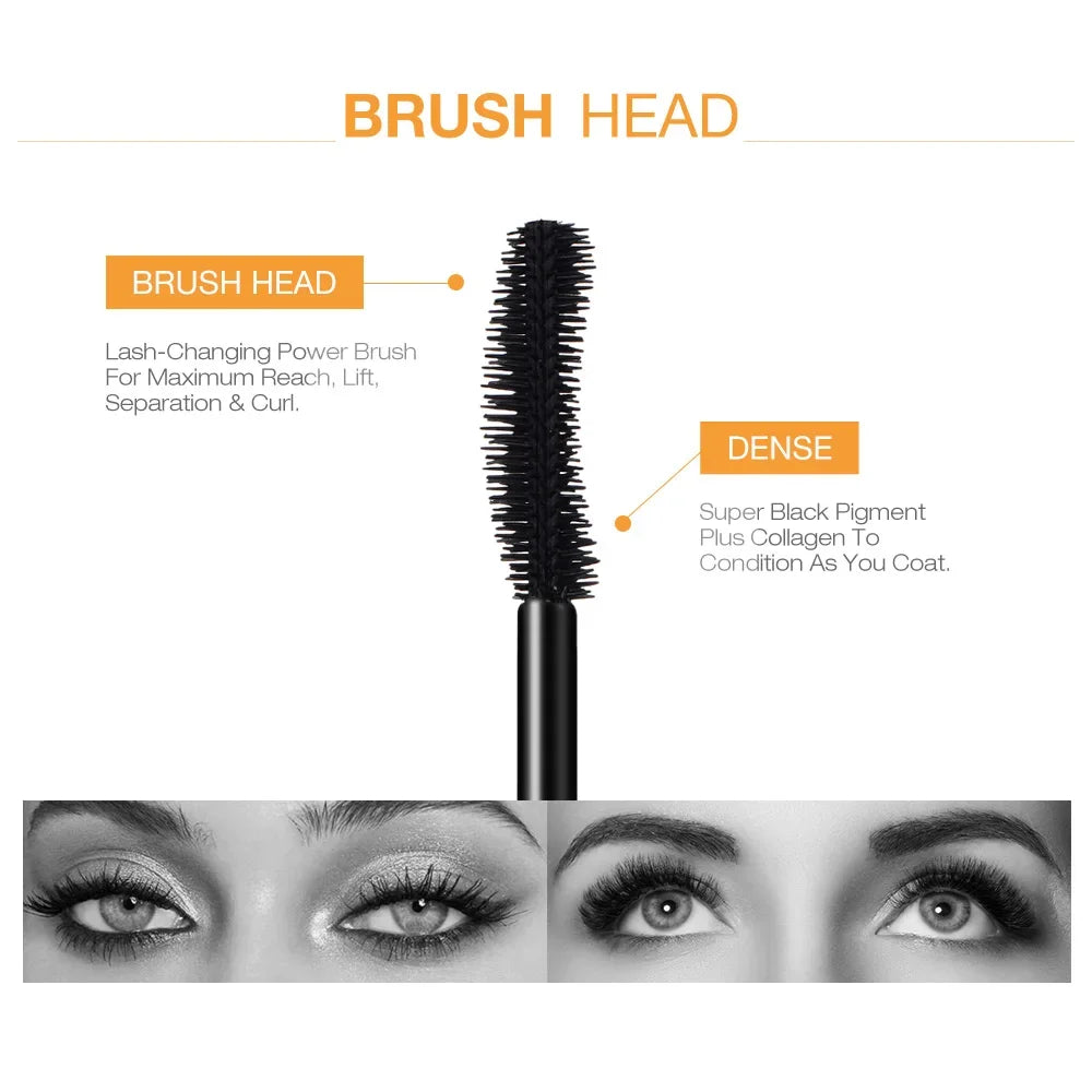 Mascara allongeant noir volume