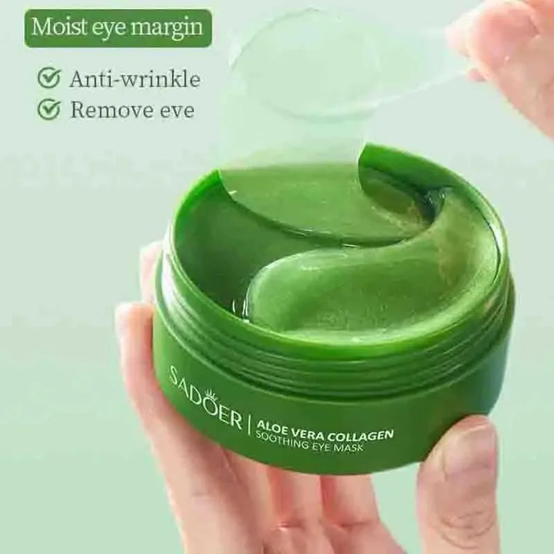 Aloe Vera Collagen Eye Mask – Dark Circle & Wrinkle Care 60 pieces