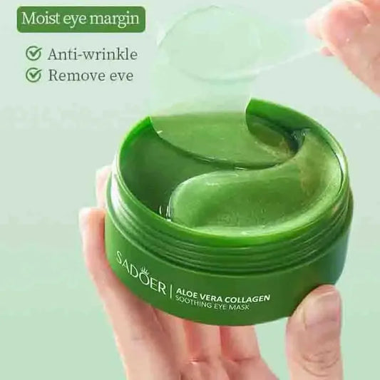 Aloe Vera Collagen Eye Mask – Dark Circle & Wrinkle Care 60 pieces