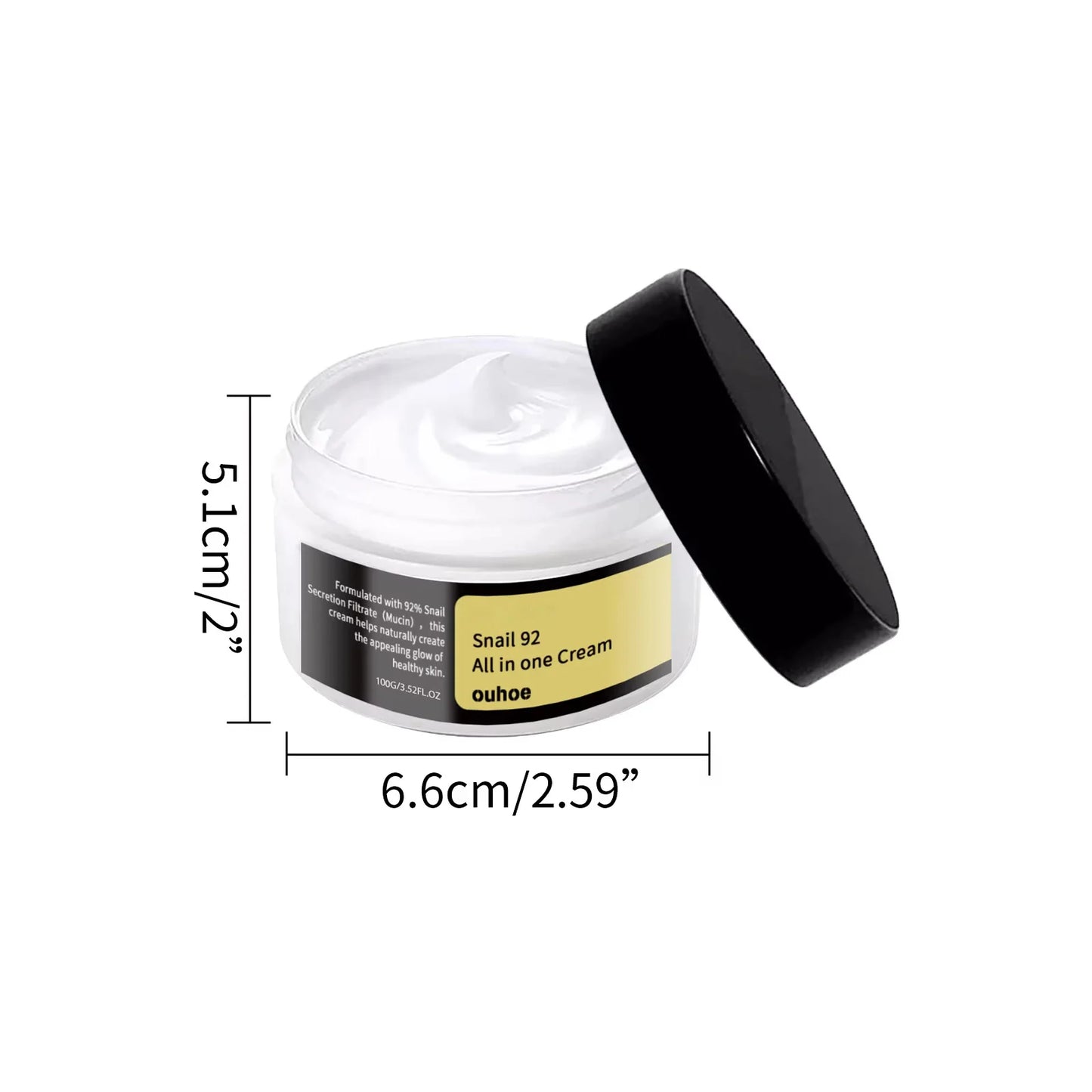 Moisturizing Anti-Aging Collagen Face Cream-Snail Repair Cream 100g
