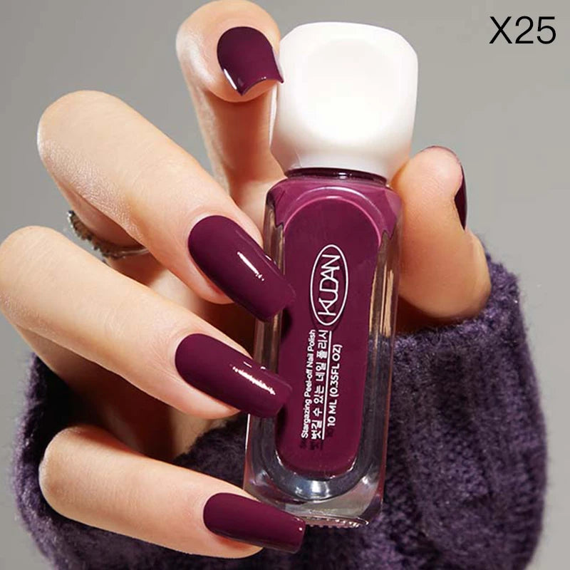 Colorful Water-Based Peel-Off Nail Polish