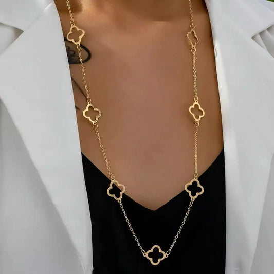 Four-Leaf Clover Necklace