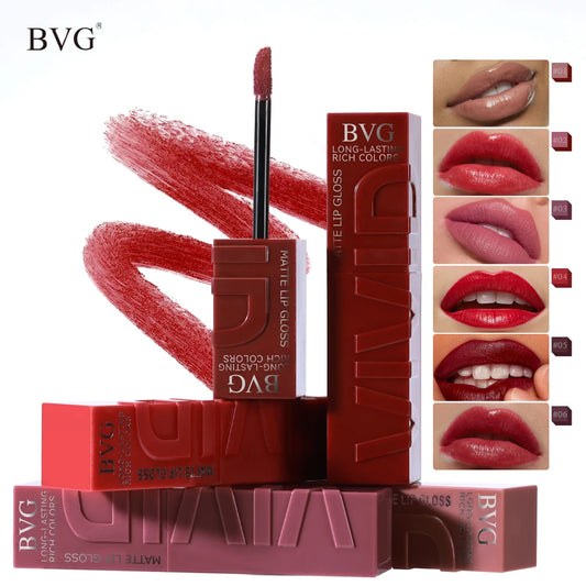 Multi-Color Matte Liquid Lip Gloss