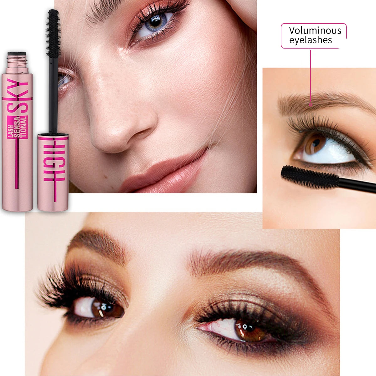Mascara - Waterproof, résistant à la transpiration