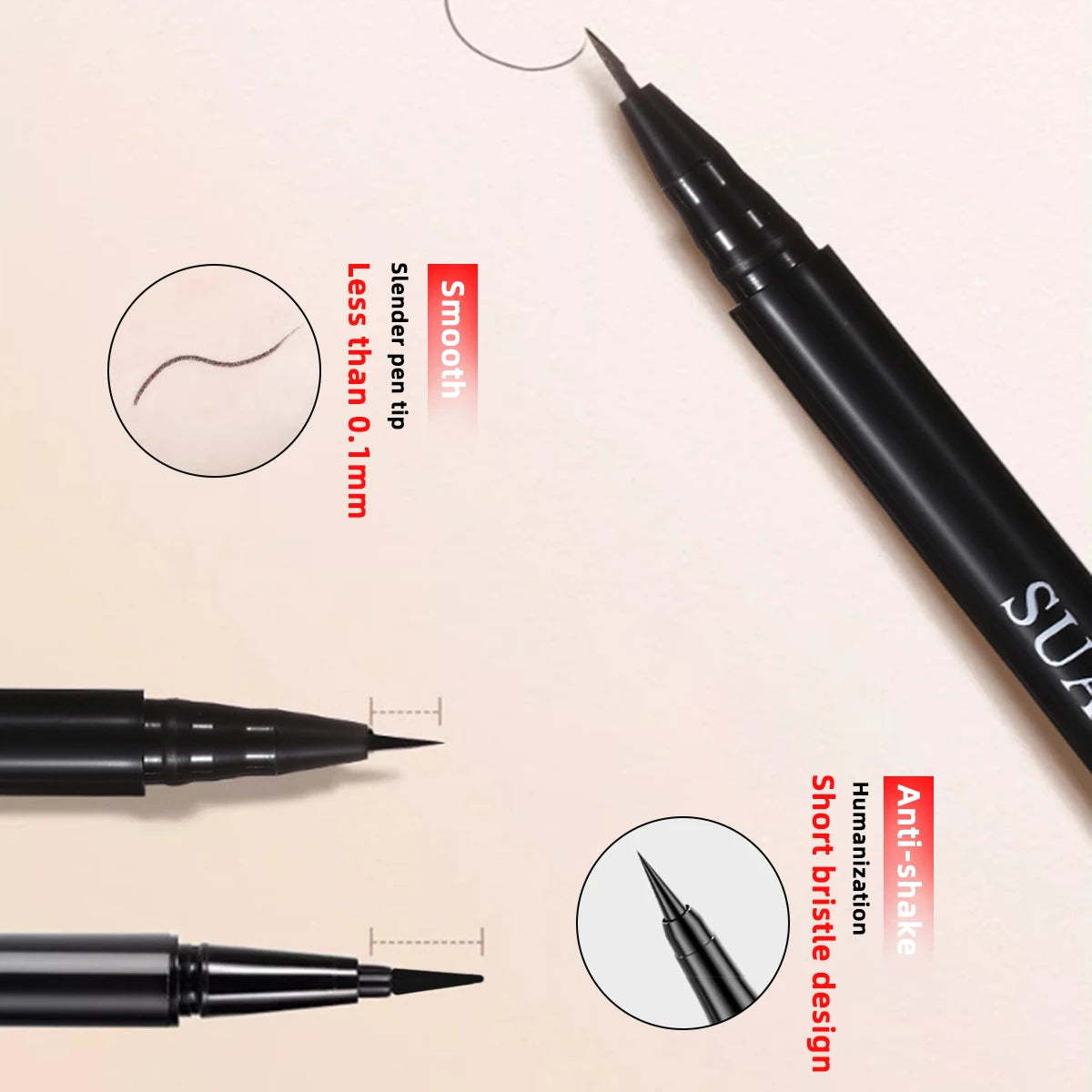 Liquid Fast Drying Eyeliner Pen