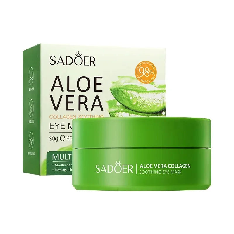 Aloe Vera Collagen Eye Mask – Dark Circle & Wrinkle Care 60 pieces