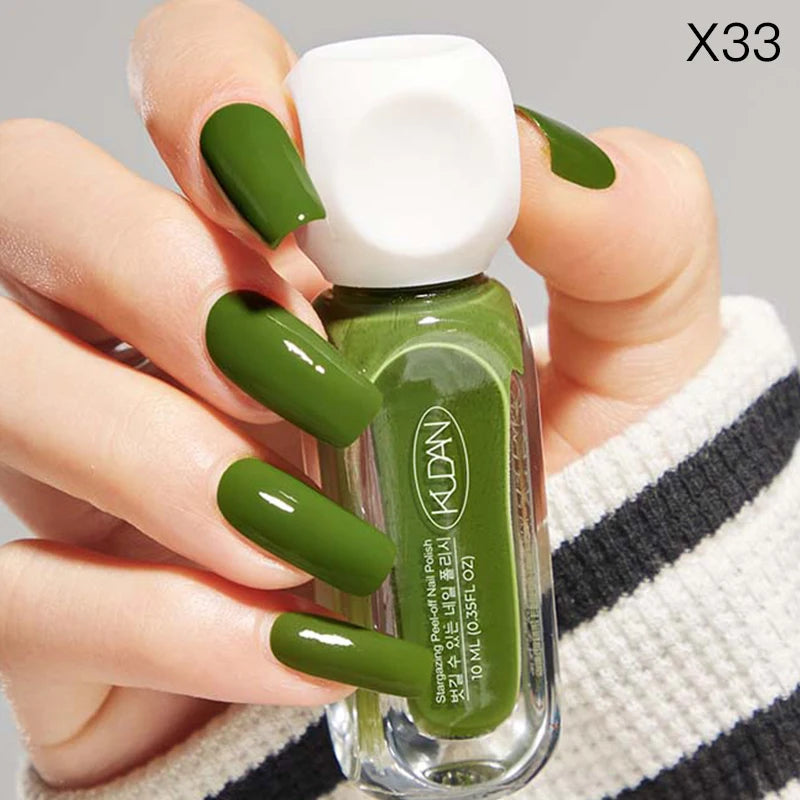 Colorful Water-Based Peel-Off Nail Polish