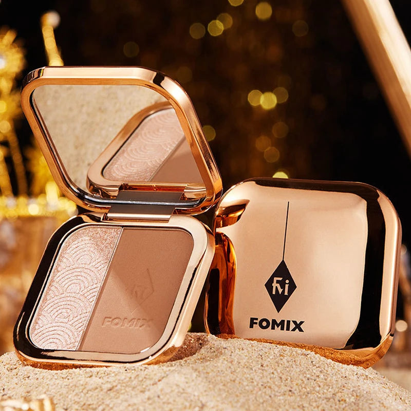 Dual-Color High-Gloss Contour & Highlight Powder