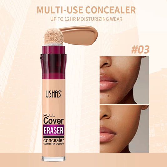 Color Liquid Concealer with Rotating Sponge Head