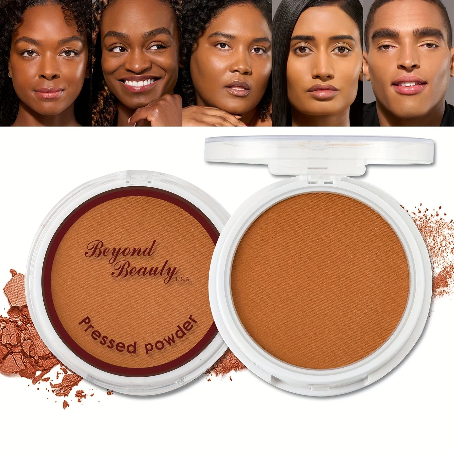 Wheat Bronzing Powder for Dark Skin