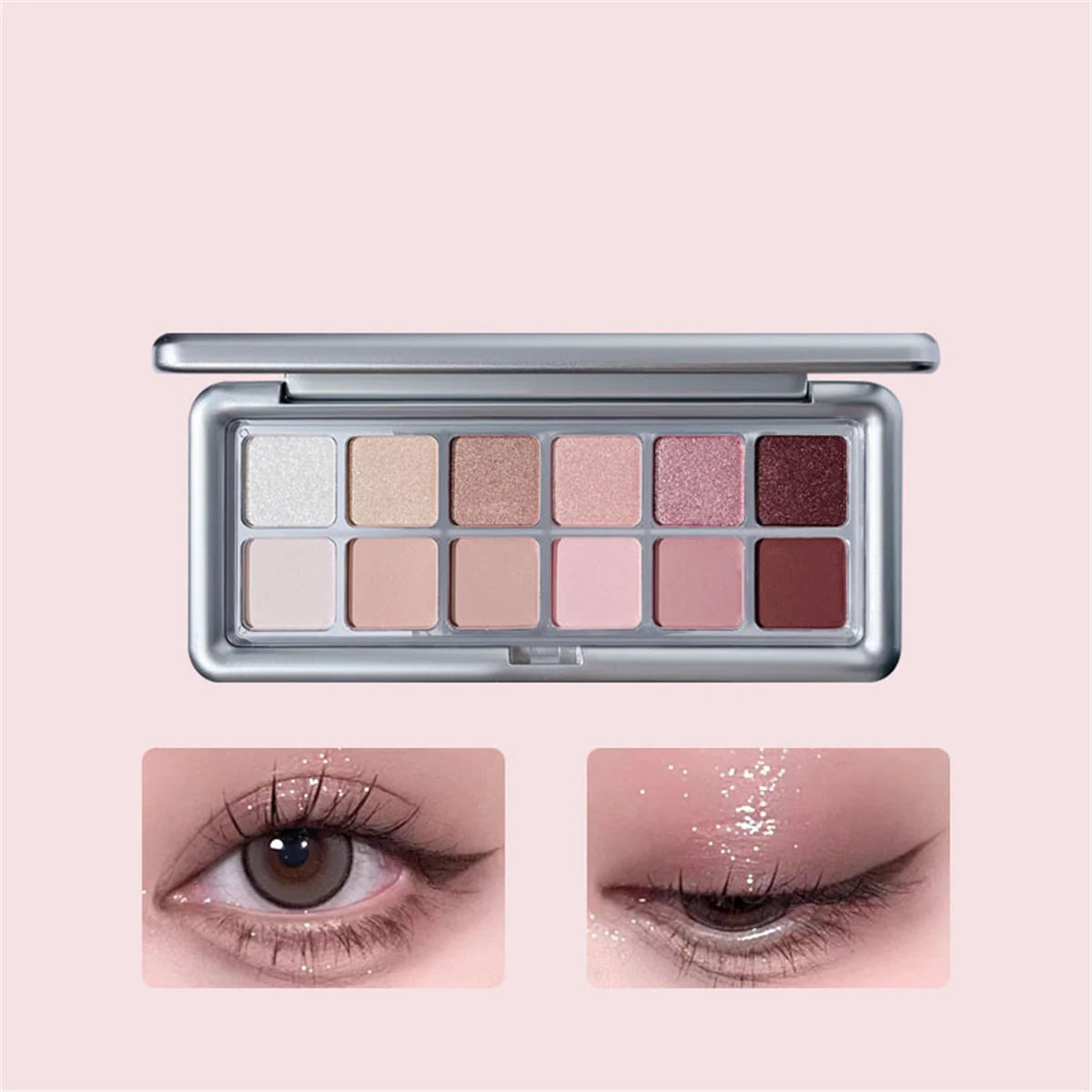 Eyeshadow Palette – Matte & Pearl Shades