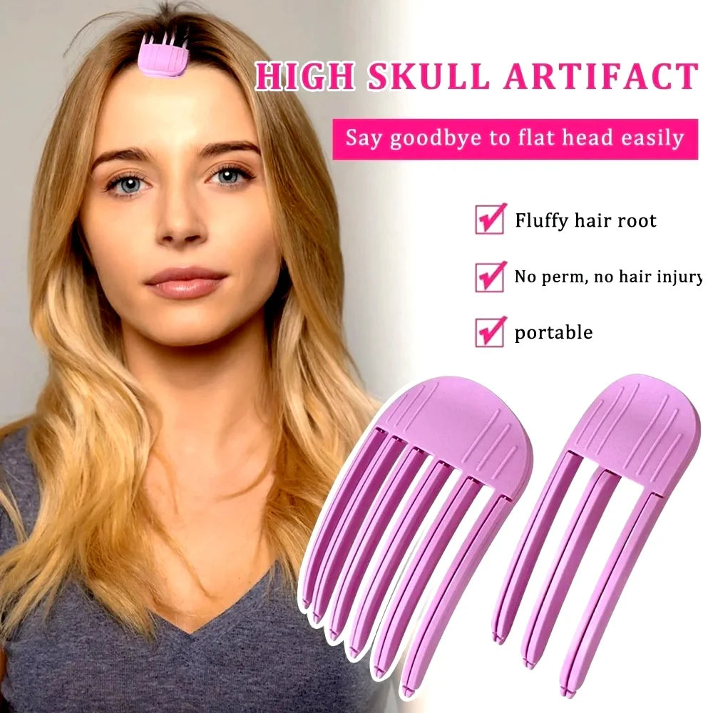 New Heatless Hair Curler Clip – Natural Fluffy Hair Styling Tool
