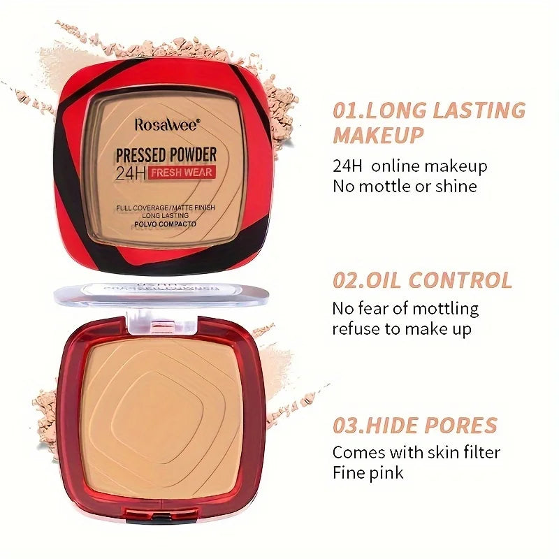 Matte Full Coverage Pressed Powder Foundation