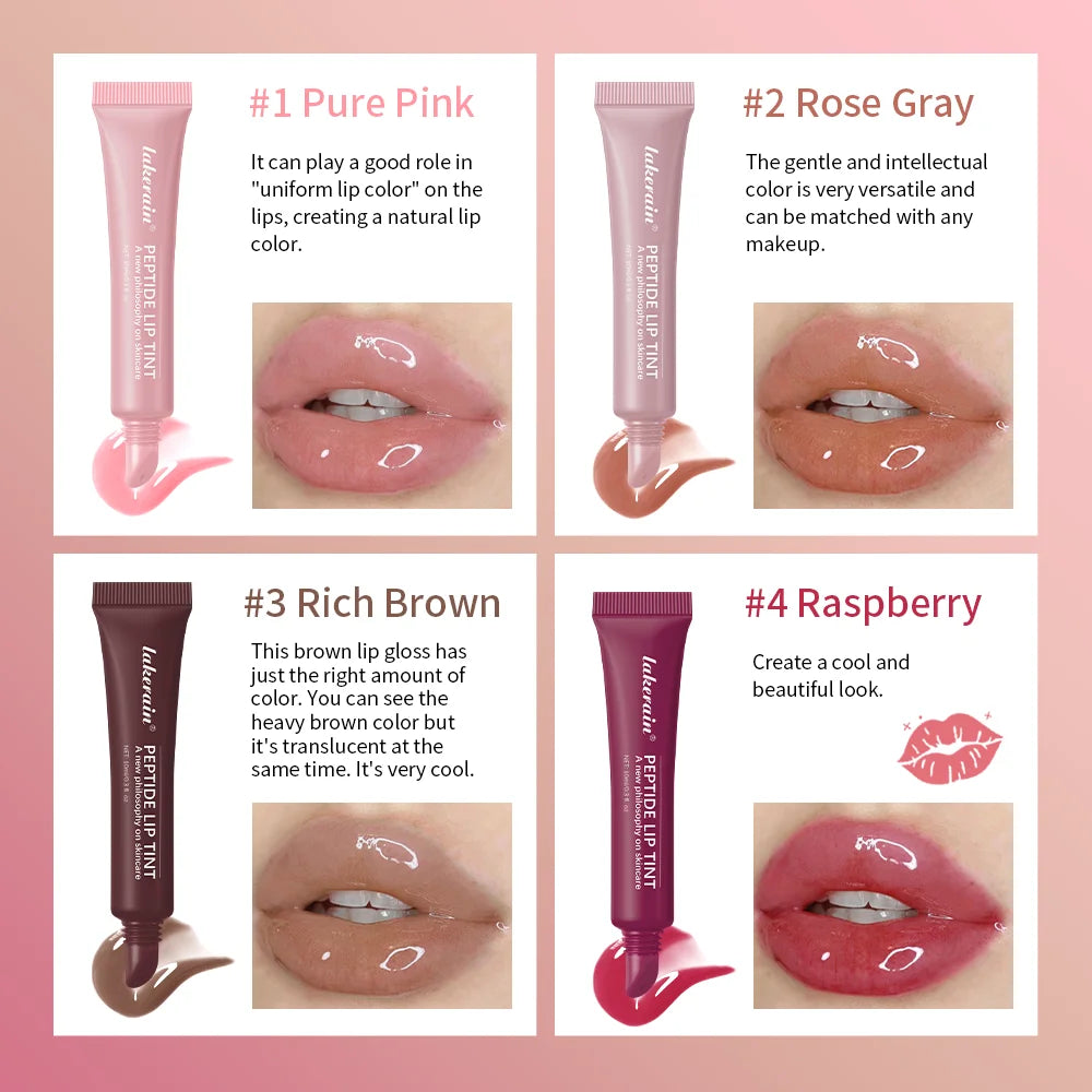 Hydrating Jelly Lip Oil with Glass Shine – 10ml Mirror Lip Glaze