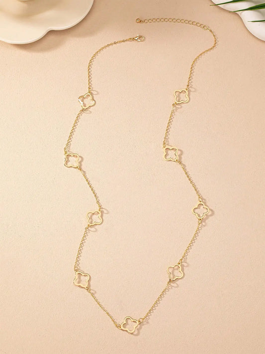 Four-Leaf Clover Necklace