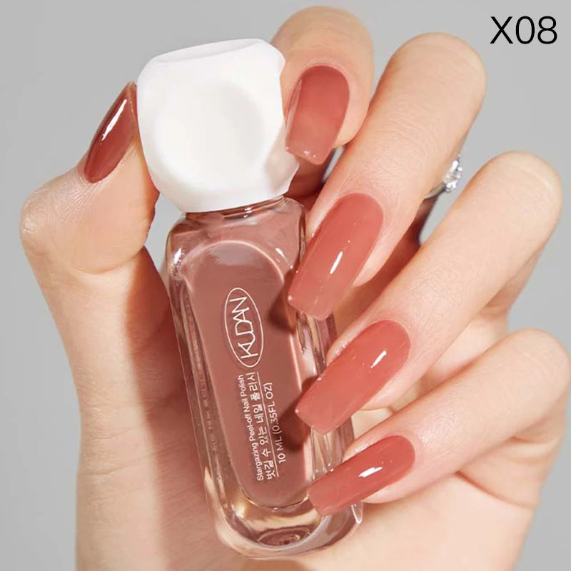 Colorful Water-Based Peel-Off Nail Polish