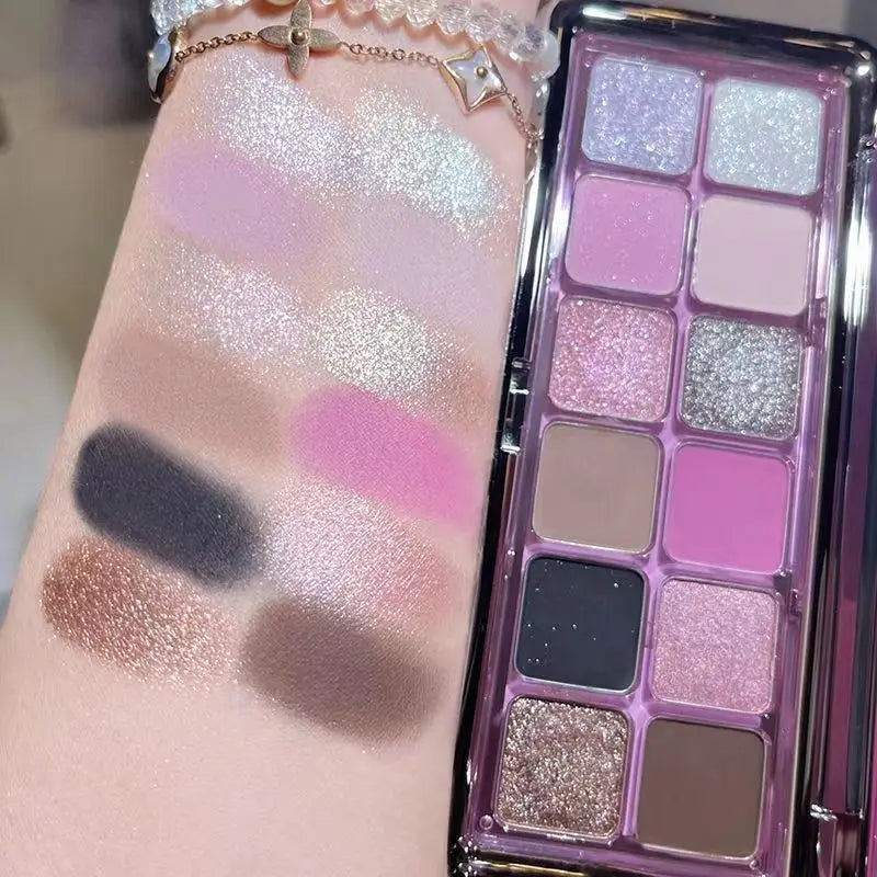 Eyeshadow Palette – Matte & Pearl Shades