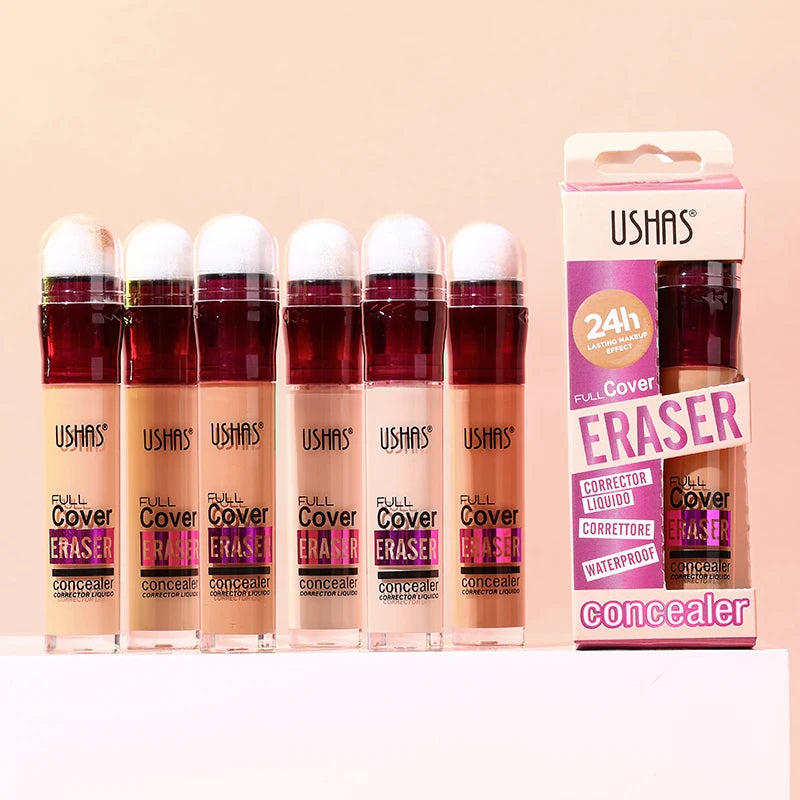 Color Liquid Concealer with Rotating Sponge Head