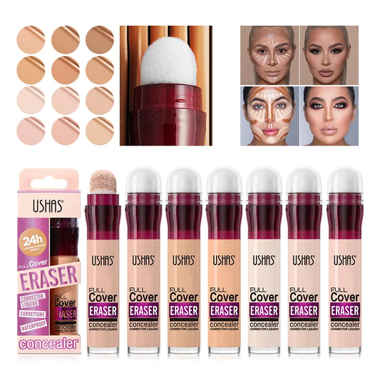 Color Liquid Concealer with Rotating Sponge Head