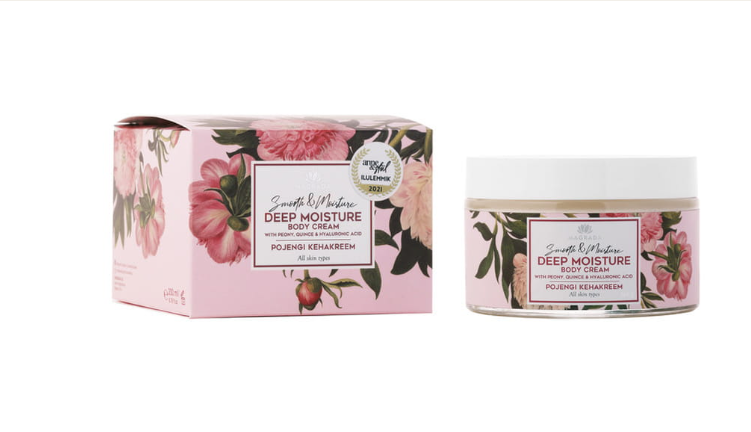 Peony Body Cream with Quince Extract 350ml | Anti-Ageing & Moisturising